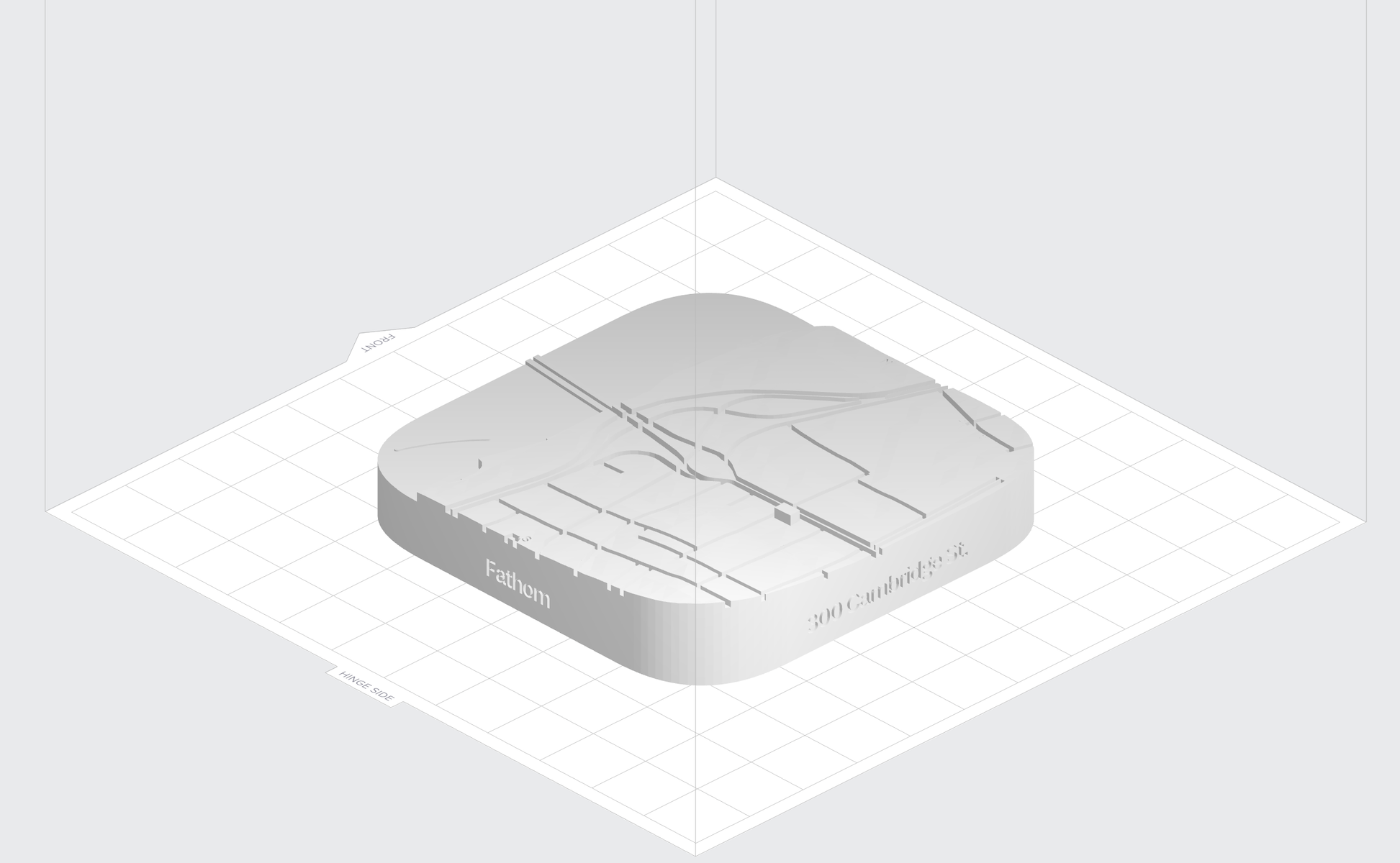 Simple map model of the Fathom office