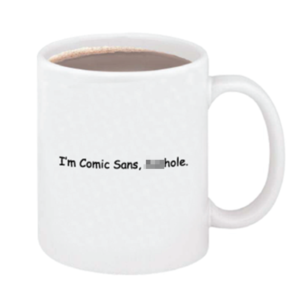 aot-comicsans-mug