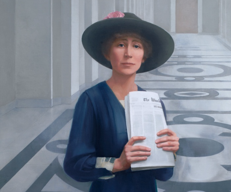 Jeanette Rankin became the first woman elected to Congress in 1916.